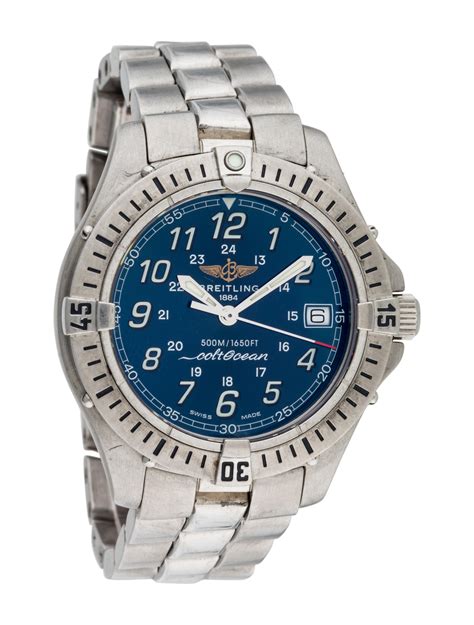 breitling colt ocean quartz